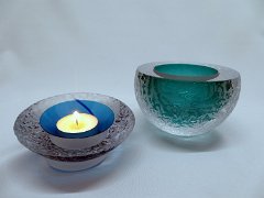 bowl candlestick - 12cm